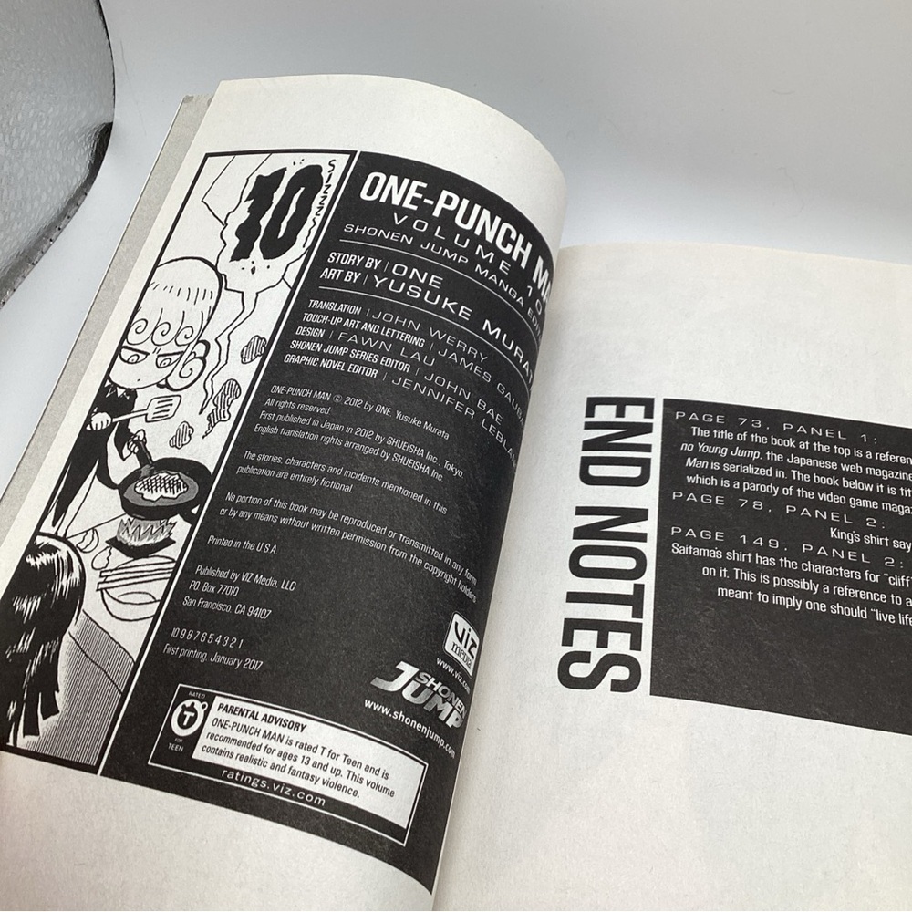 One-Punch Man Vol. 10 , 11 , 12 Paperback By ONE First Editions - Picture 6 of 9